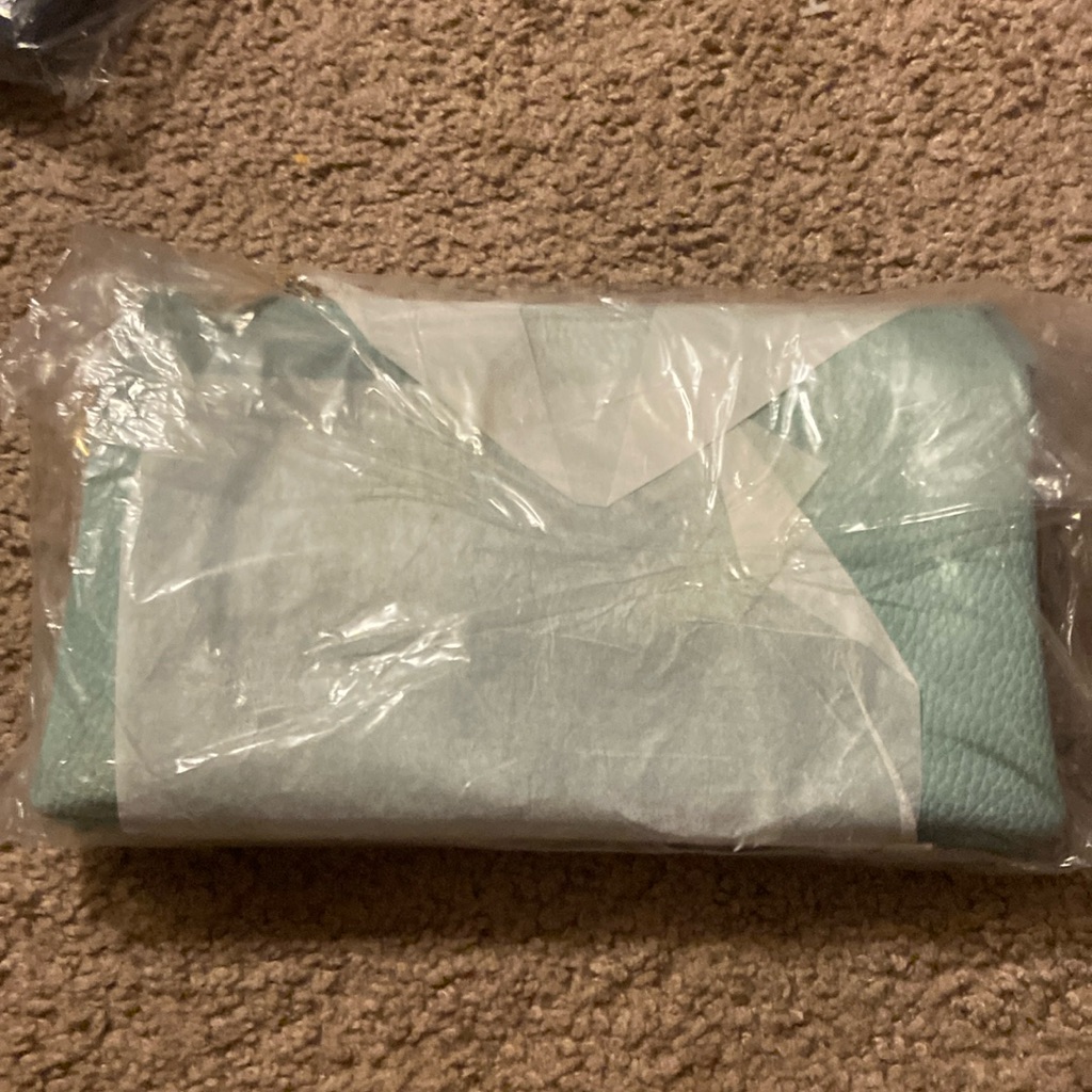 Jen And Co Bag Cyan Brand New